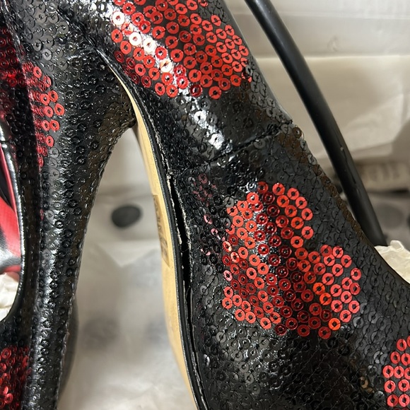 ‼️Damaged‼️ IRON FIST My Shining Heart Platform Shoes - Size 5 - Picture 10 of 11